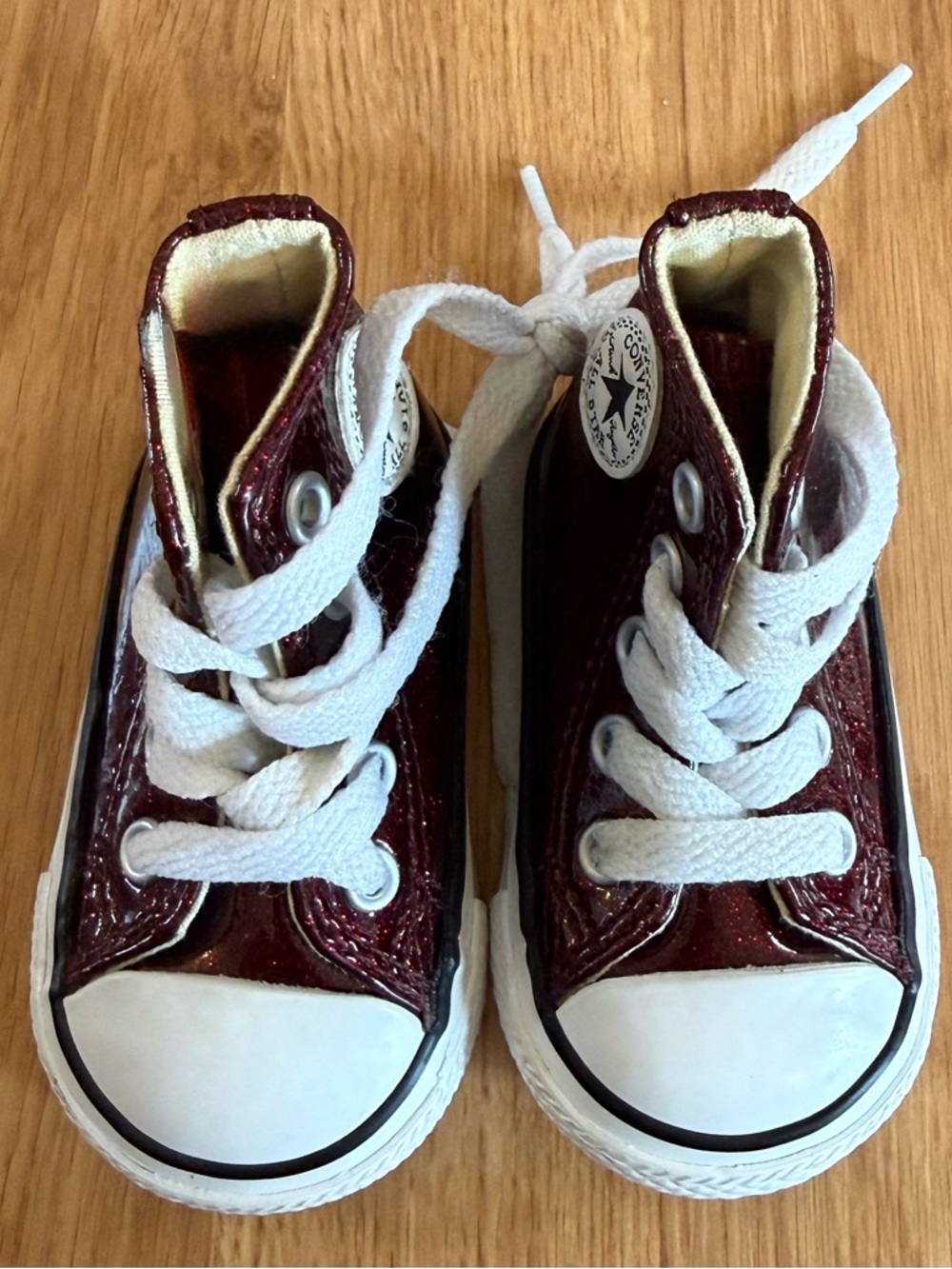 EUC Infant Converse Chuck Taylor All Star - Autumn Glitter - Infant Size 2